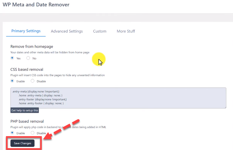 Como remover o autor das postagens do WordPress (4 métodos visuais) 7 Como remover o autor das postagens do WordPress (4 métodos visuais)