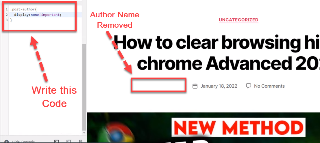 Como remover o autor das postagens do WordPress (4 métodos visuais) 21 Como remover o autor das postagens do WordPress (4 métodos visuais)