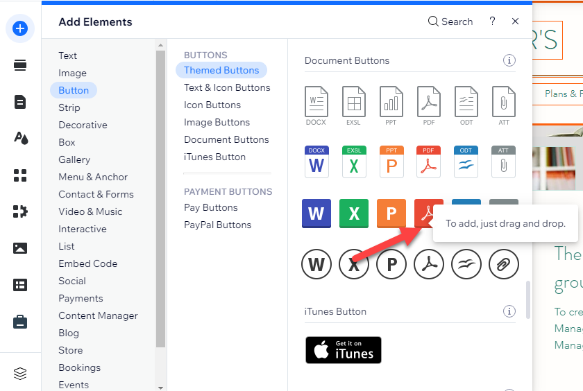 Como adicionar pdf ao wix (guia visual passo a passo)