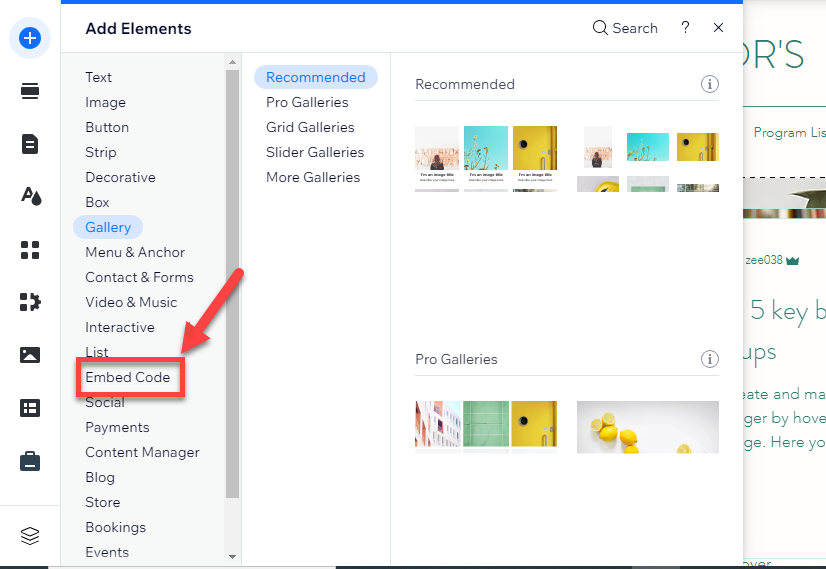 Aprenda a adicionar código HTML no WIX (Guia Visual)