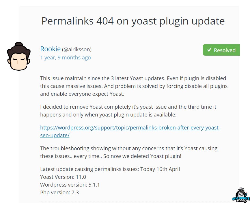 WordPress Permalinks não está funcionando? (4 métodos visuais para corrigir) 20 WordPress Permalinks não está funcionando? (4 métodos visuais para corrigir)