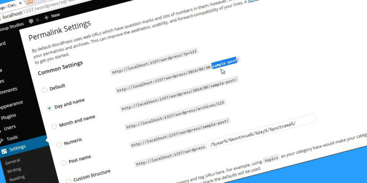 WordPress Permalinks não está funcionando? (4 métodos visuais para corrigir)