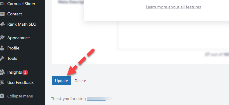 Como adicionar palavras -chave no WordPress (guia visual passo a passo) 36 Como adicionar palavras -chave no WordPress (guia visual passo a passo)