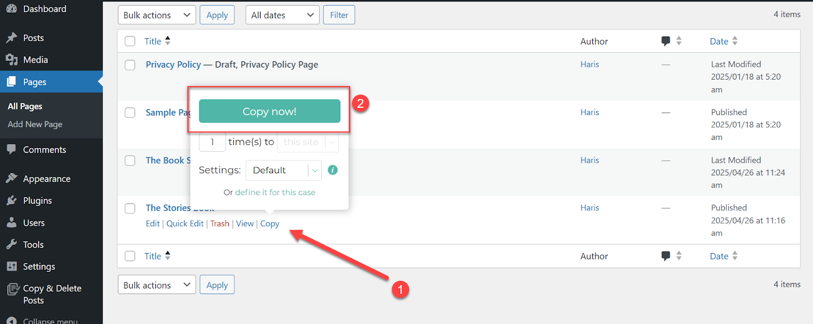 Como duplicar uma página no WordPress (métodos manuais + plug -in) 10 Como duplicar uma página no WordPress (métodos manuais + plug -in)