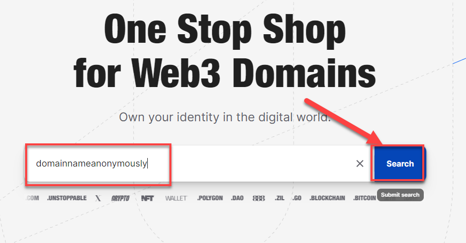 Como comprar um nome de domínio anonimamente (7 métodos visuais) 2 Como comprar um nome de domínio anonimamente (7 métodos visuais)
