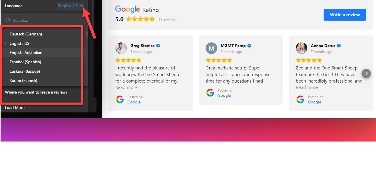 Como adicionar análises do Google ao site WIX (guia visual)