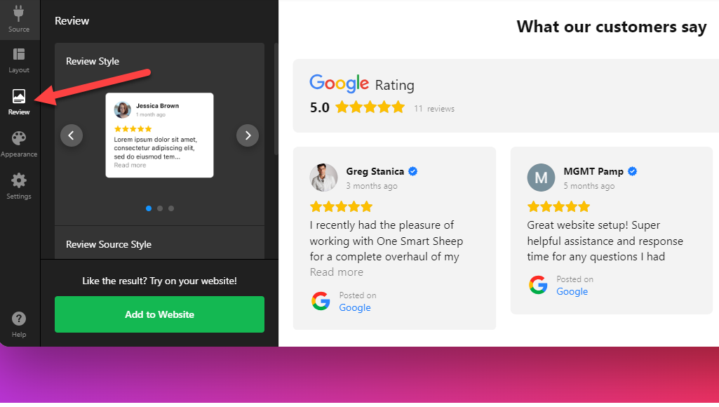 Como adicionar análises do Google ao site WIX (guia visual)