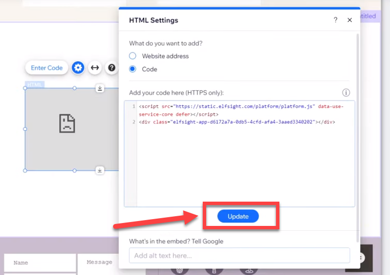 Como adicionar análises do Google ao site WIX (guia visual)