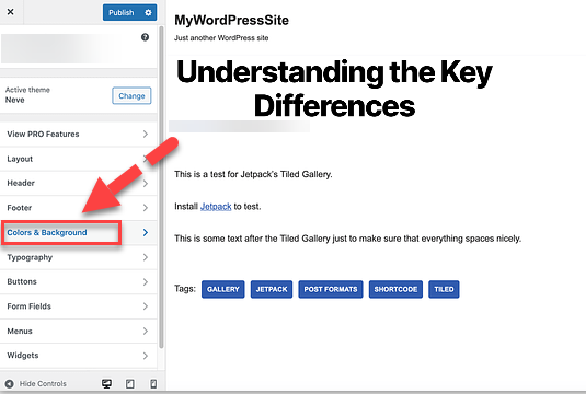Como alterar o link Cor no WordPress: 6 Método visual fácil 6 Como alterar o link Cor no WordPress: 6 Método visual fácil