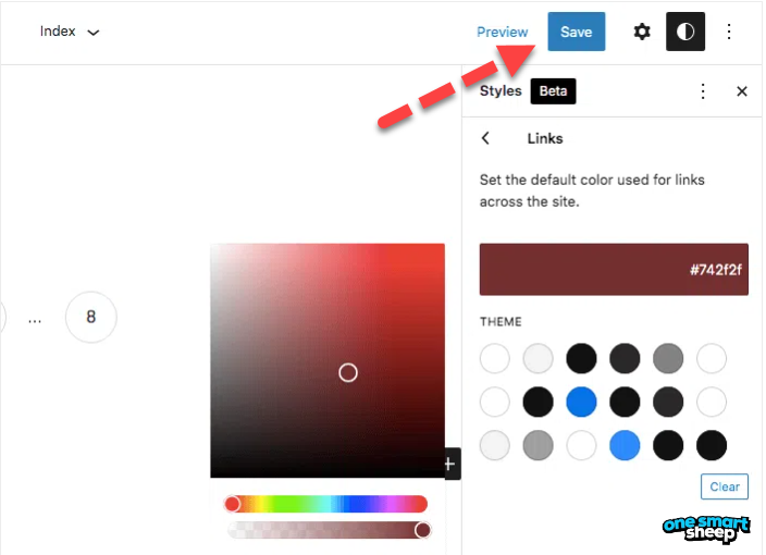 Como alterar o link Cor no WordPress: 6 Método visual fácil 23 Como alterar o link Cor no WordPress: 6 Método visual fácil